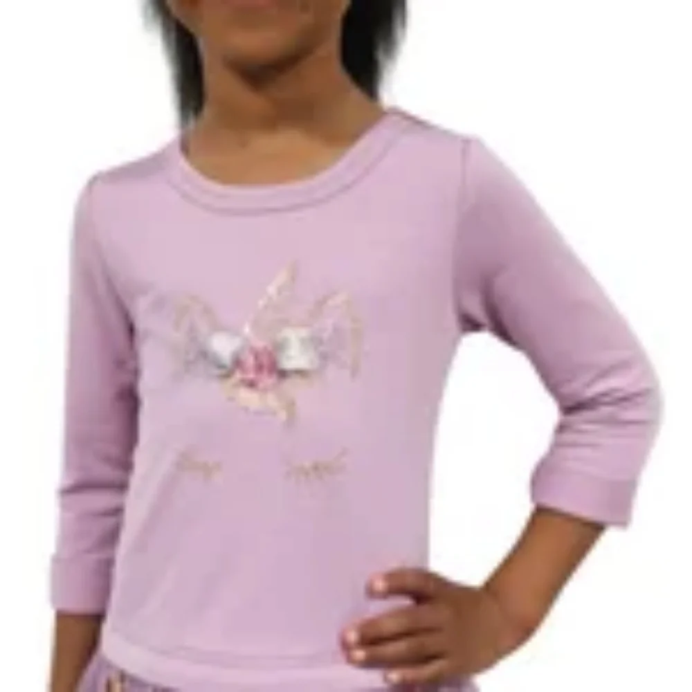 Zunie Kids' Long Sleeve Dropwaist Tutu Dress